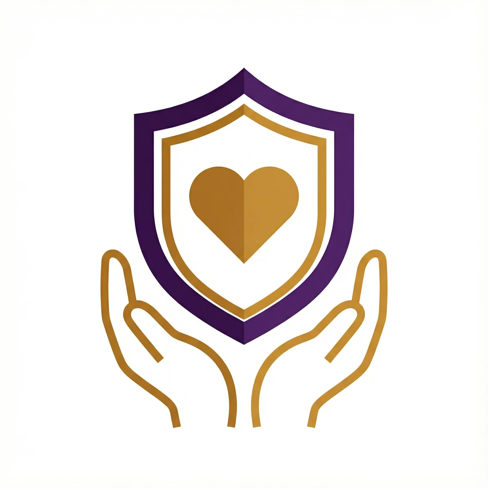 Icono de escudo protector para juego responsable